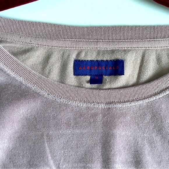 Aeropostale velvet long sleeve top size M - Picture 3 of 7